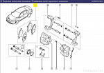 Колодки тормозные дисковые 440603905R Renault Megane III / FLUENCE