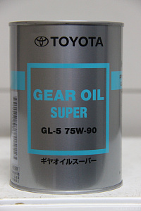 Масло трансмиссионное 75w90 Gear Oil Super (1л) GL-5