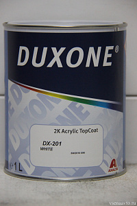 0645  DUXONE DX-201 Белая 1л