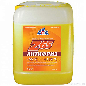 Антифриз желтый Z65 (10л) -65С