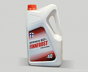  Антифриз "Finnfrost-40" Красный G12+  (5 кг)